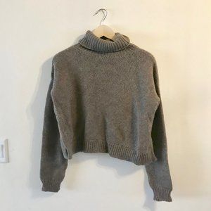 Nicole Farhi Cropped Turtleneck Sweater Style ASO Jessica Simpson
